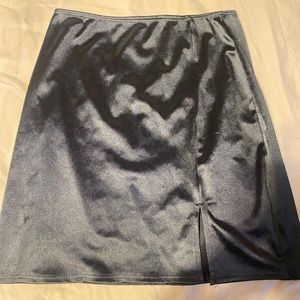 Silk Mini Skirt